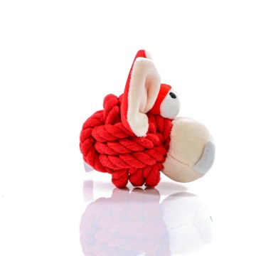 M170023 MBW MiniFeet® Dog Toy Knotted Animal Wild Boar side