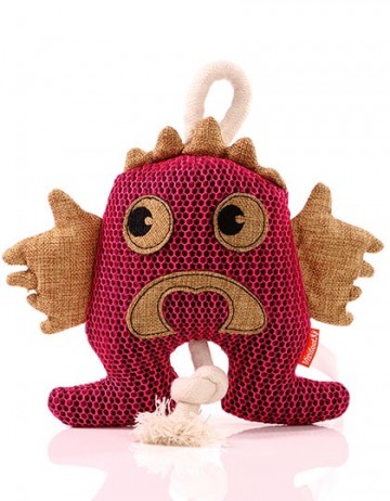 M170032 MBW MiniFeet® Dog Toy Monster pink