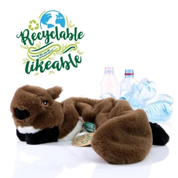 M170040 MBV MiniFeet® Dog Toy Recycel Beaver