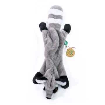 M170041 MBW MiniFeet® Dog Toy Recycel Raccoon detail