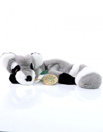 M170041 MBW MiniFeet® Dog Toy Recycel Raccoon grey