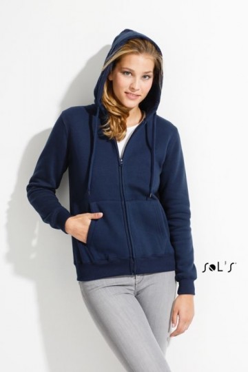 47900 Sol's Seven sweater jack met kap