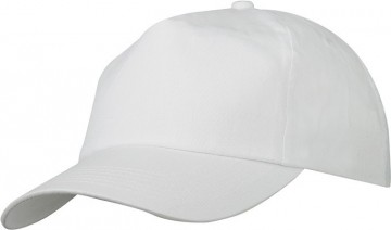 Myrtle Beach 5 panelen Promo cap laminated MB002 wit
