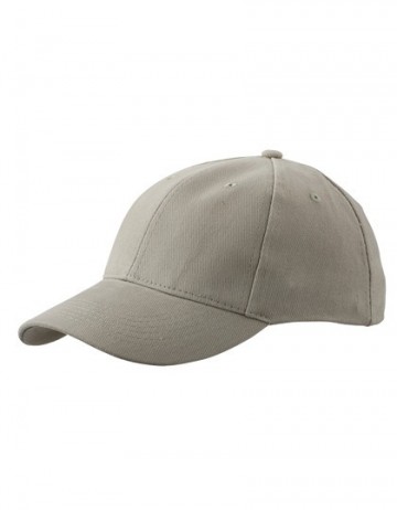 Myrtle Beach 6 panel cap lamineted MB016 beige
