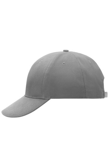 Myrtle Beach 6 panel cap lamineted MB016 donkergrijs