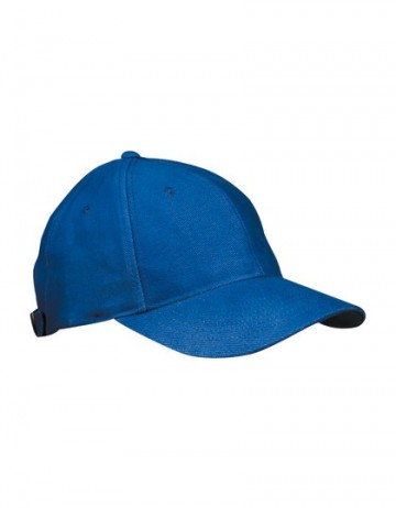 Myrtle Beach 6 panel cap lamineted MB016 koningsblauw