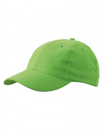 Myrtle Beach 6 panel cap lamineted MB016 limoengroen