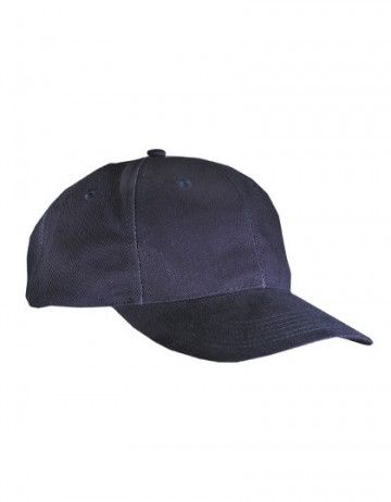 Myrtle Beach 6 panel cap lamineted MB016 marineblauw