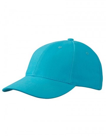 Myrtle Beach 6 panel cap lamineted MB016 pacificblauw