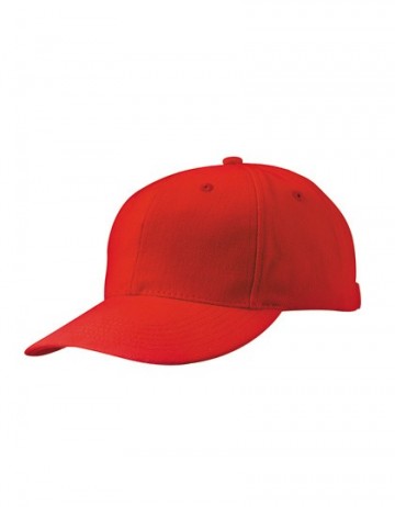 Myrtle Beach 6 panel cap lamineted MB016 rood