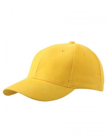 Myrtle Beach 6 panel cap low profile MB018 goudgeel