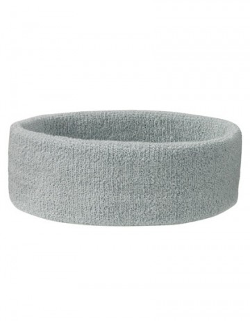 Myrtle Beach badstof hoofdband MB042 lichtgrijs