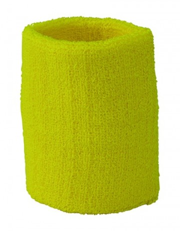 Myrtle Beacht badstof polsband MB043 lichtgeel