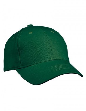 Myrtle Beach 6 panel Cap heavy cotton MB091 donkergroen