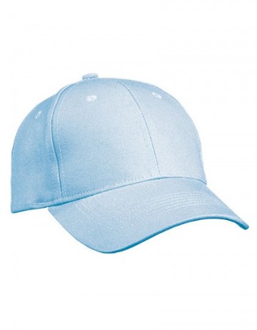 Myrtle Beach 6 panel Cap heavy cotton MB091 lichtblauw