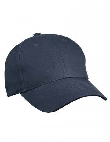 Myrtle Beach 6 panel Cap heavy cotton MB091 marineblauw