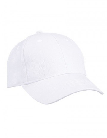 Myrtle Beach 6 panel Cap heavy cotton MB091 wit