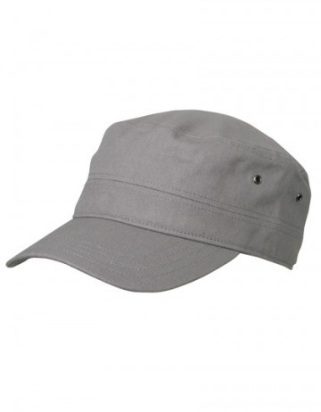 Myrtle Beach Military Cap MB095 donkergrijs