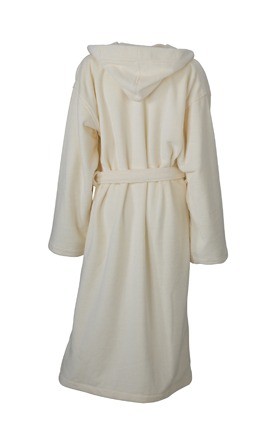 Myrtle Beach Functionele badjas met kap MB434 achterkant