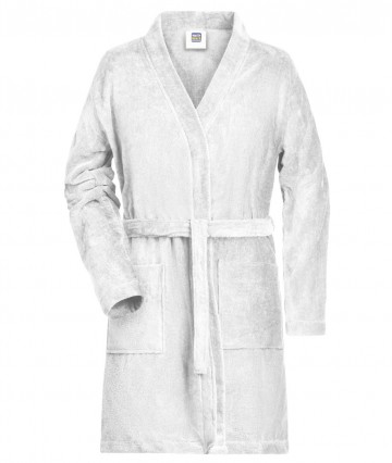 Myrtle Beach dames badjas MB447 en MB448  wit