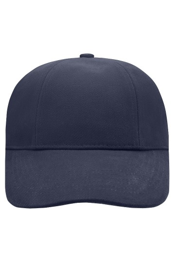 Myrtle Beach 6 panelen Turned cap MB609 marineblauw