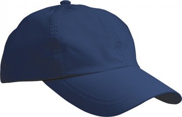 Myrtle Beach 6 panelen Outdoor Sports cap MB6116 marineblauw