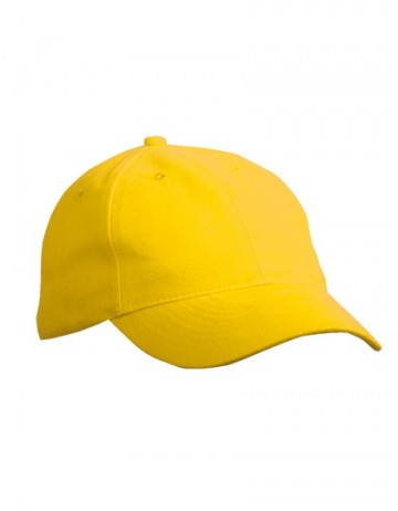 Myrtle Beach 6 panelen Softline Raver cap MB6126 goudgeel
