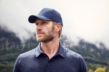 Myrtle Beach 6 panelen polyester peach cap MB6135 1