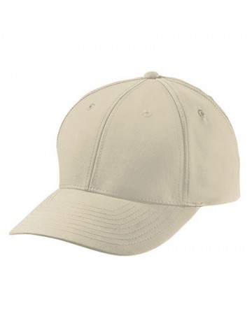 Myrtle Beach 6 panelen polyester peach cap MB6135 beige