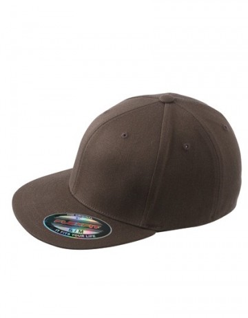 Myrtle Beach 6 panel Flextfit® Flat Peak Cap MB6184 donkerbruin