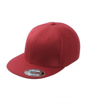 Myrtle Beach 6 panel Flextfit® Flat Peak Cap MB6184 wijnrood