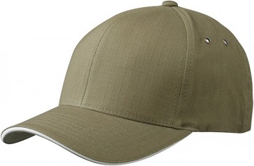 Myrtle Beach Flexfit® Ripstop Sandwich cap MB 6187 olijfgroen creme