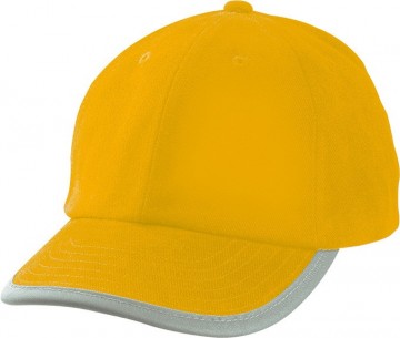 Myrtle Beach Security cap voor Kids MB6193 geel
