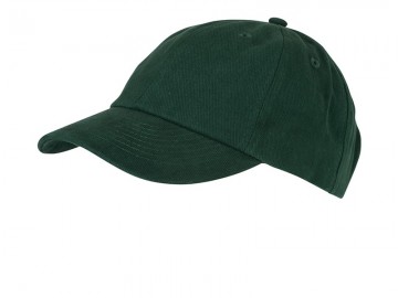 Myrtle Beach 6 panelen Heavy Brushed cap MB6223 donkergroen