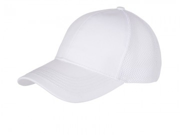 Myrtle Beach 6 panelen Air Mesh cap MB6216 wit