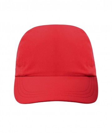 Myrtle Beach 3 panelen cap met UV protectie MB6228 rood