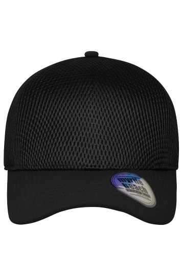 Myrtle Beach MB6233 Seamless Mesh Cap zwart