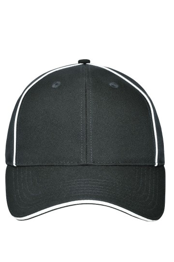 Myrtle Beach MB6234 6 panelen Workwear Cap carbon wit