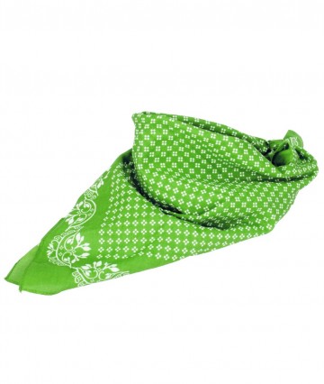 Myrtle Beach traditionele bandana MB6400 limoengroen wit