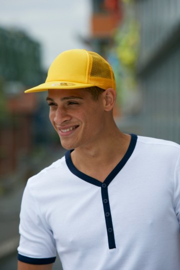 Myrtle Beach 5 panelen Flat Peak cap MB6508 1