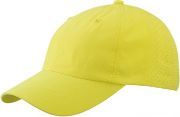 Myrtle Beach 8 panelen Laser Cut cap MB6538 geel