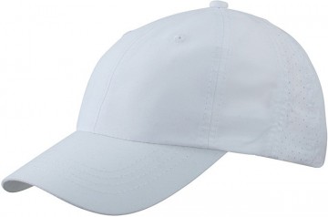Myrtle Beach 8 panelen Laser Cut cap MB6538 wit