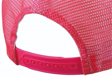 Myrtle Beach 5 panelen Retro mesh cap MB6550 achterkant