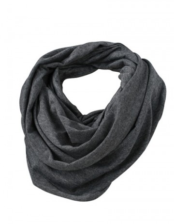 Myrtle Beach Heather zomer loop sjaal MB6578 zwart melange