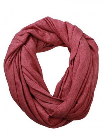 Myrtle Beach Heather zomer loop sjaal MB6578 wijnrood melange