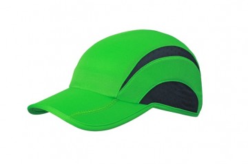 Myrtle Beach 5 panelen Sport cap MB6580 groen ijzergrijs