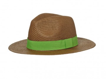 Myrtle Beach Traveller hoed MB6599 nougat limoengroen