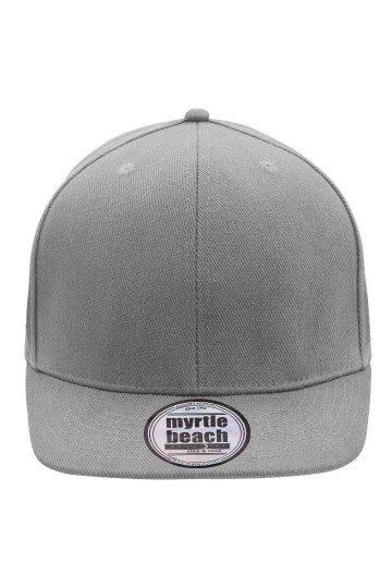 Myrtle Beach 6 panelen Pro cap style MB6634 grijs
