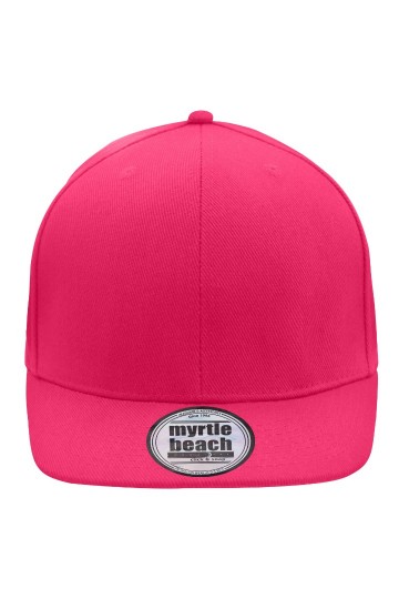 Myrtle Beach 6 panelen Pro cap style MB6634 magenta