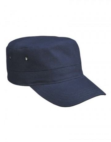 Myrtle Beach Military Cap for Kids MB7018 marineblauw